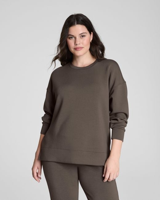 Spanx Gray Airessentials Crewneck Tunic