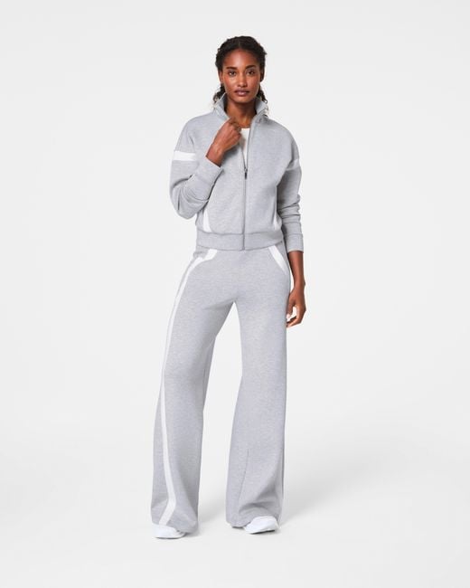 Spanx White ® Airessentials Striped Track Jacket, Limited Edition Colors