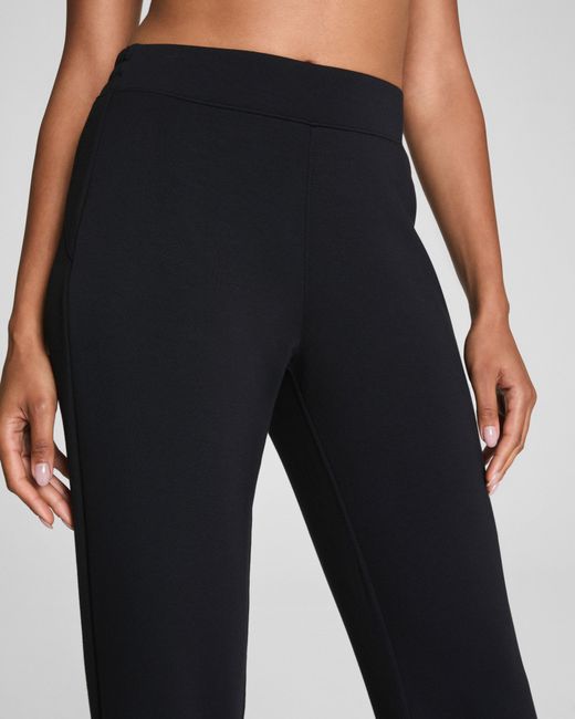 Spanx Black Airessentials Slim Straight Pants