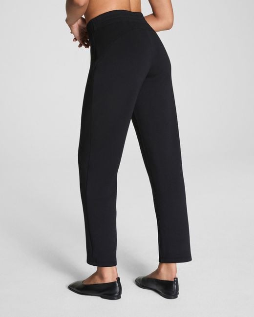 Spanx Black Airessentials Slim Straight Pants