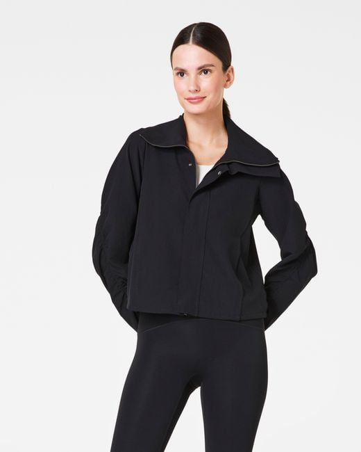 Spanx Black On The Move Cinched Jacket