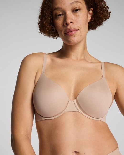 Spanx Brown Supersmooth Brava Lightly Lined Bra