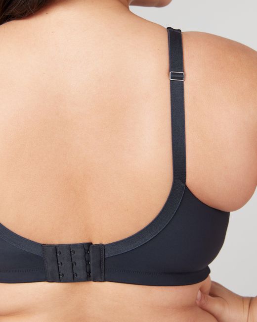 Spanx Black Low Profile Wireless Minimizer Bra