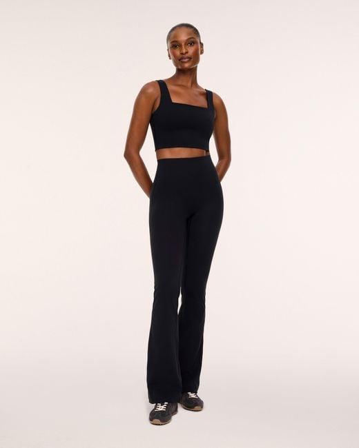 Spanx Blue Shape Bodyline Flare Pants