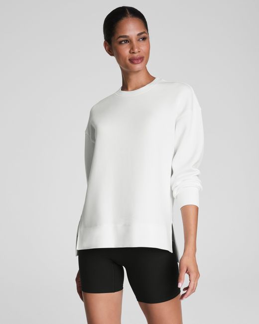Spanx White Airessentials Crewneck Tunic