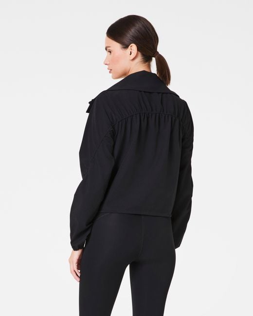 Spanx Black On The Move Cinched Jacket