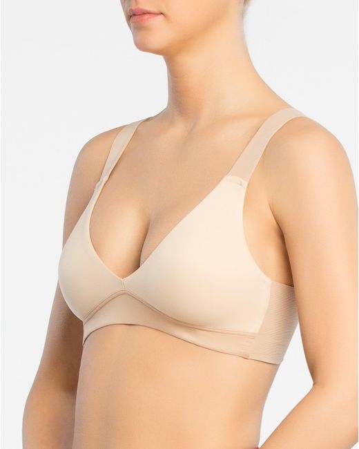 Spanx Natural Smooth Bra-Llelujah Unlined Bralette
