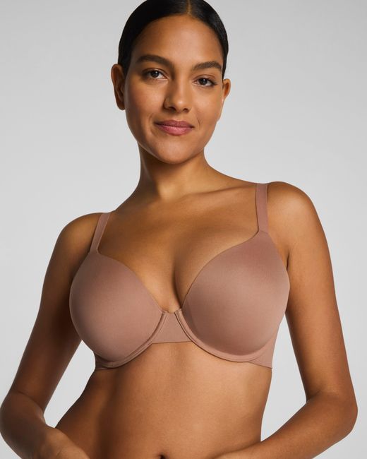 Spanx Brown Supersmooth Brava Push-Up Bra