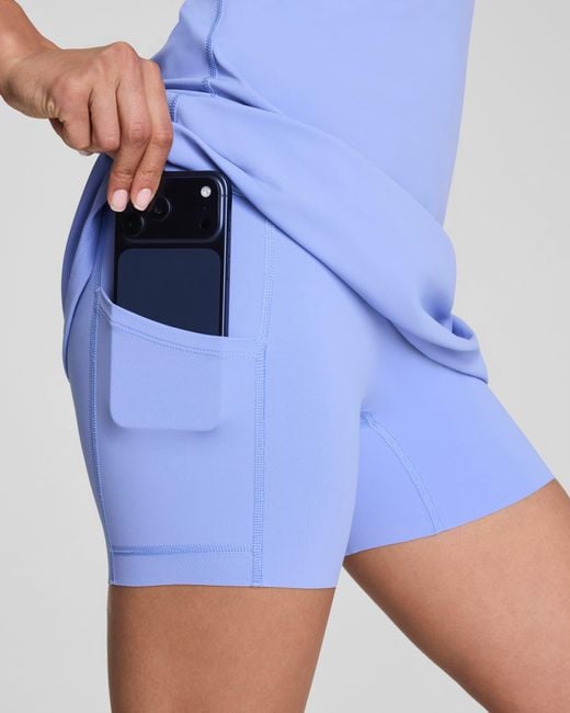 Spanx Blue Shape Boostup Cami Dress