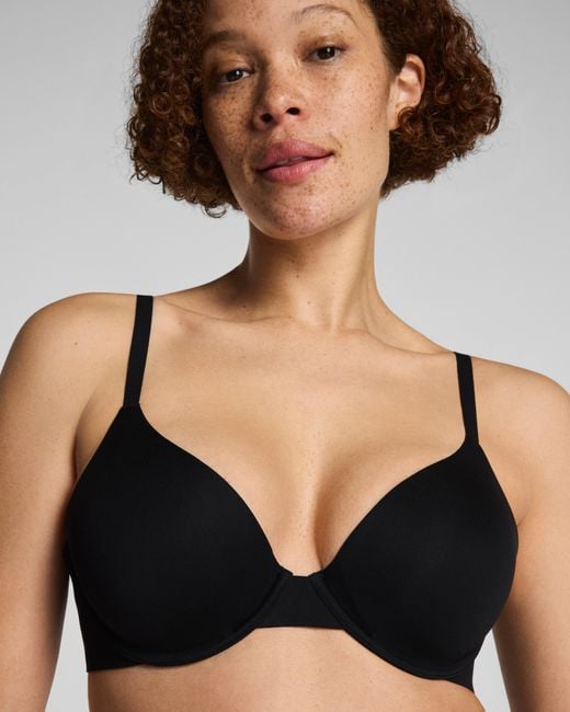 Spanx Black Supersmooth Brava Push-Up Bra