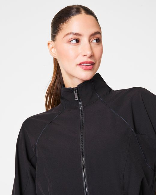 Spanx Blue On The Move Cinched Back Jacket