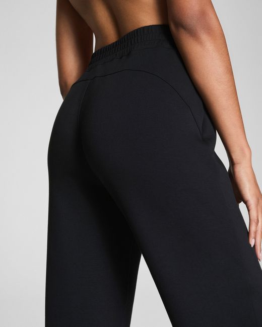 Spanx Black Airessentials Slim Straight Pants