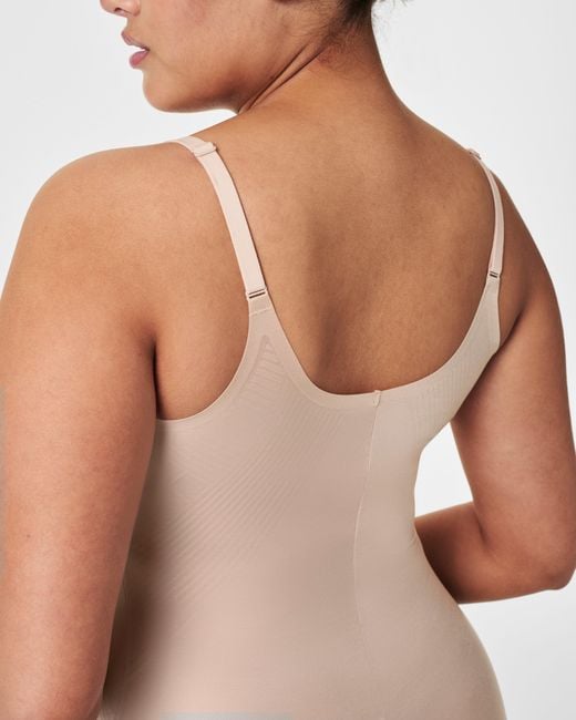 Spanx Natural Shape Invisible Mid-Thigh Bodysuit
