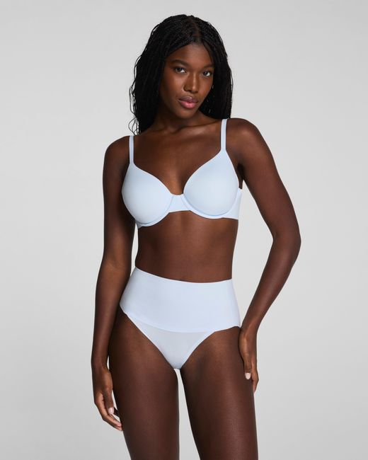 Spanx White Supersmooth Brava Lightly Lined Bra