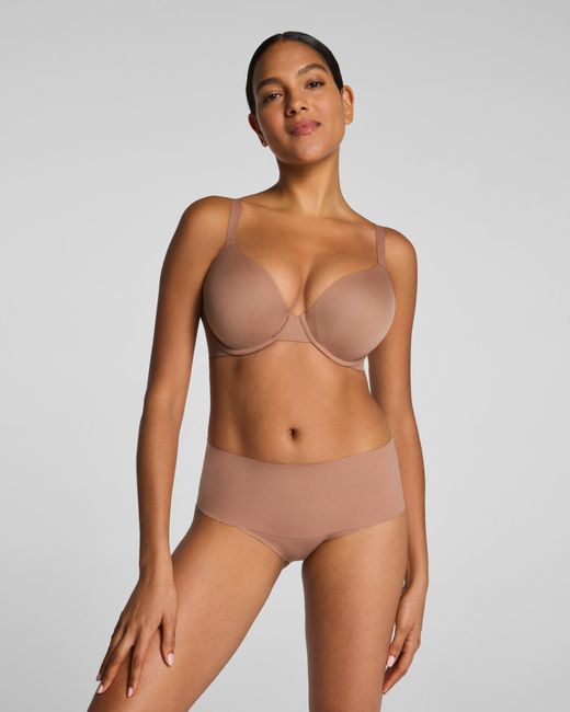 Spanx Brown Supersmooth Brava Push-Up Bra
