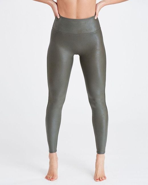 Spanx green leggings sale