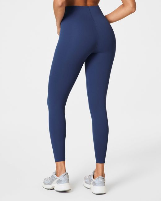 Spanx Blue Shapetm Coreluxe 7/8 Leggings With Mid-tummy Compression