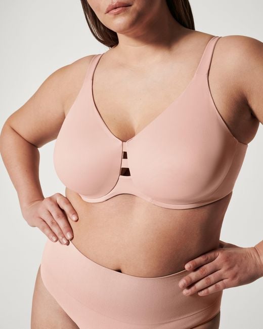 Spanx Natural Low Profile Minimizer Bra
