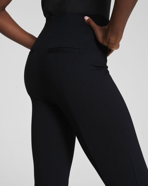 Spanx Blue Supersmoothtm Perfectfit Ponte Micro Flare Pant