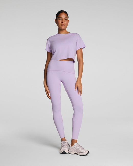 Spanx Purple Shape Booty Boost Full-Length Leggings