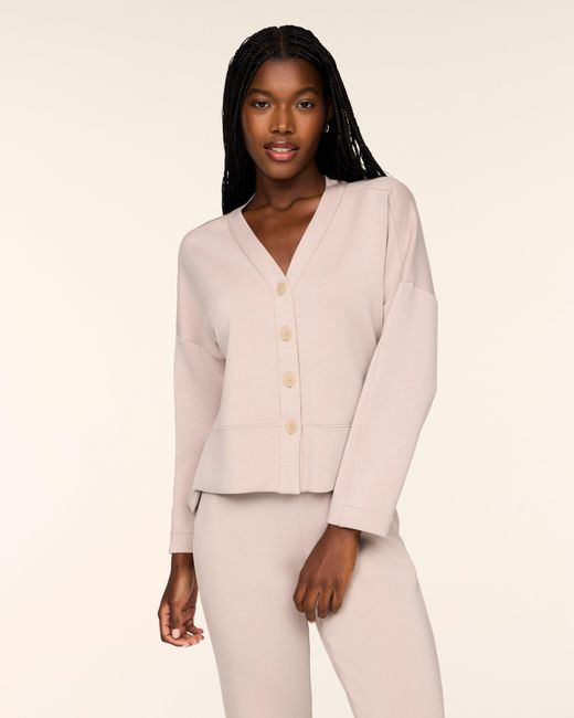Spanx Pink Airessentials Cardigan