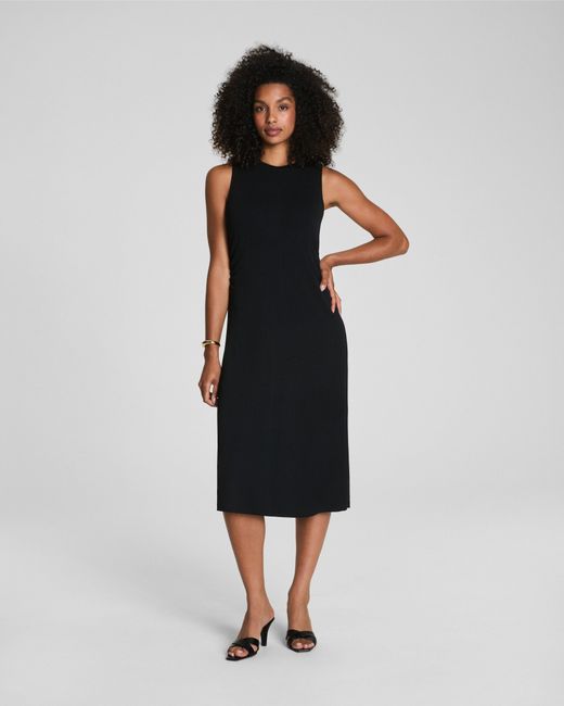 azazie black dresses SPANX® AirEssentials Crewneck Dress