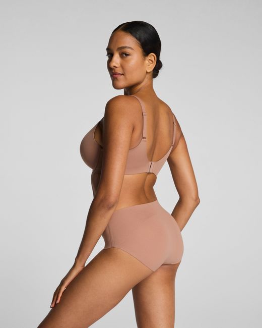 Spanx Brown Supersmooth Brava Push-Up Bra