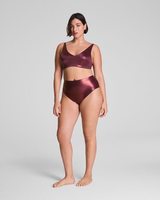 Spanx Purple Shape Luxeshine Brief
