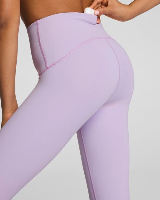 Spanx Purple Shape Booty Boost Full-Length Leggings