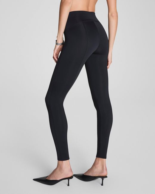Spanx Blue Shape Scuba Legging