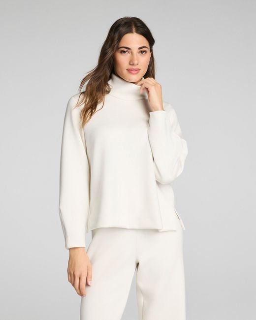 Spanx White Airessentials Luxe Turtleneck
