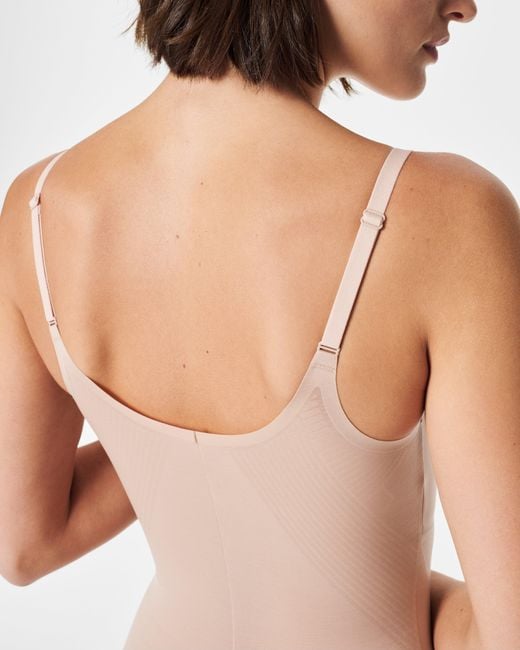 Spanx Natural Shape Invisible Mid-Thigh Bodysuit
