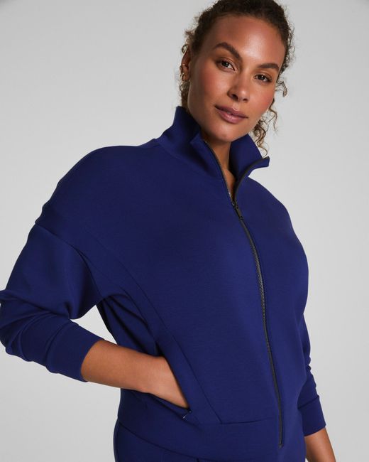 Spanx Blue Airessentials® Track Jacket