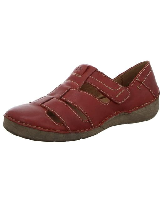 Josef Seibel Mocassins in het Red