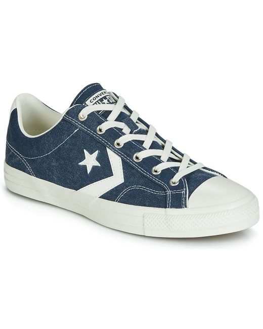 converse white star player trainers