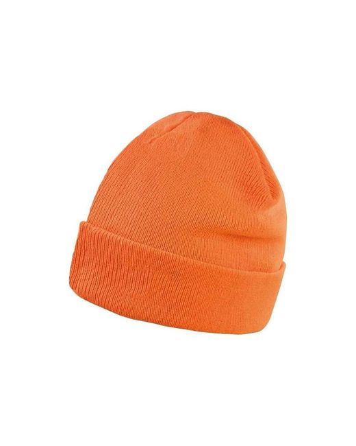 Bonnet RC133 Result Headwear pour homme en coloris Orange