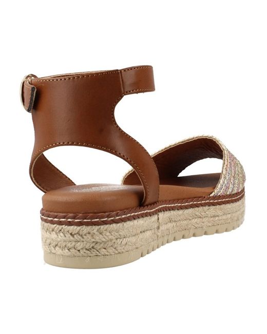 Espadrilles 59617M MTNG en coloris Brown