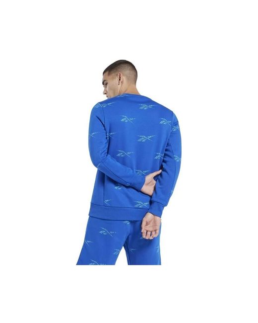 Reebok Sweater Ib8449 in het Blue voor heren