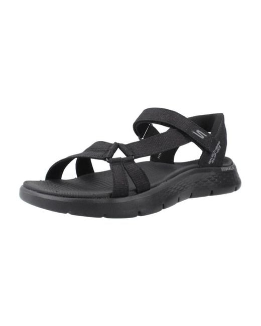 Skechers Sandalen Slip-Ins Go Walk Flex in het Black
