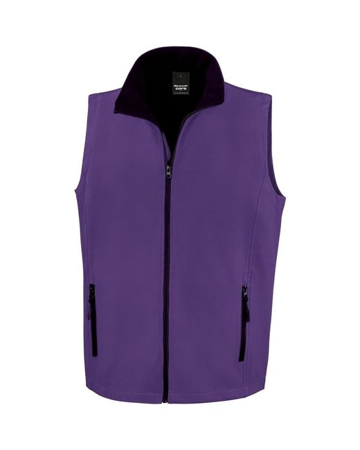 Gilet Softshell Result Headwear pour homme en coloris Purple