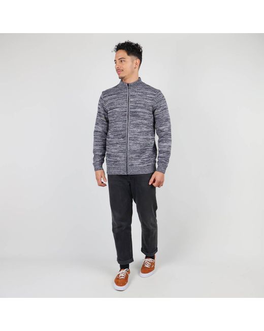 Pull Gilet zippe double polaire PREGO Oxbow pour homme en coloris Bleu Lyst
