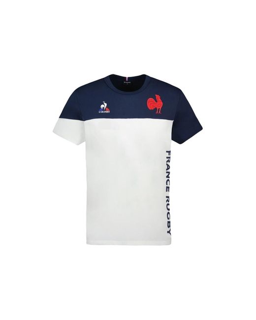 T-shirt XV de france series Le Coq Sportif pour homme en coloris Bleu | Lyst