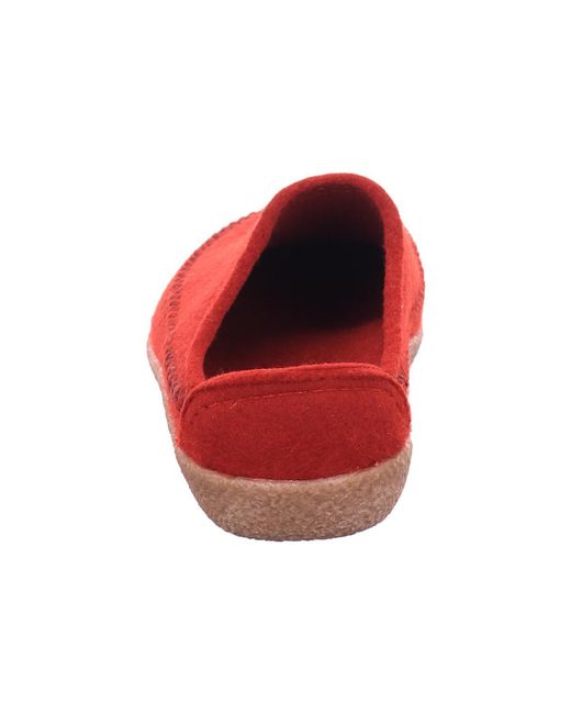 Chaussons Haflinger en coloris Red