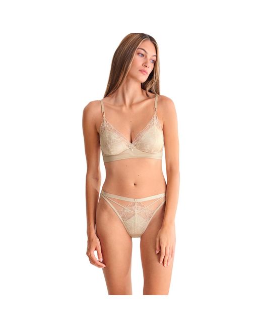 Strings String DESTINY Lisca en coloris Brown