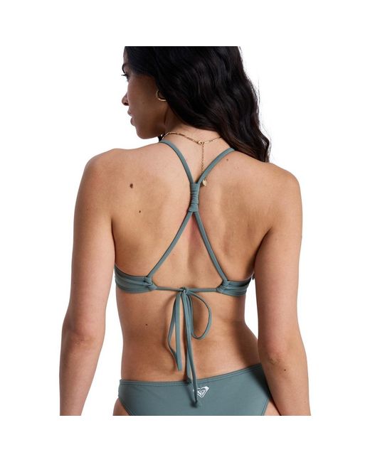 Maillots de bain Solid Essentials Athletic Tri Roxy en coloris Blue