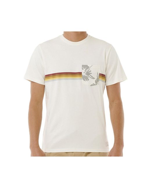 Polo SURF REVIVAL HOFFMAN POCKET TE Rip Curl pour homme en coloris White