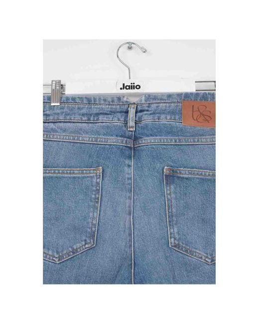 Jeans Jean slim en coton Ba&sh en coloris Blue