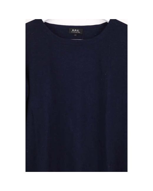 Pull Pull A.P.C. en coloris Blue