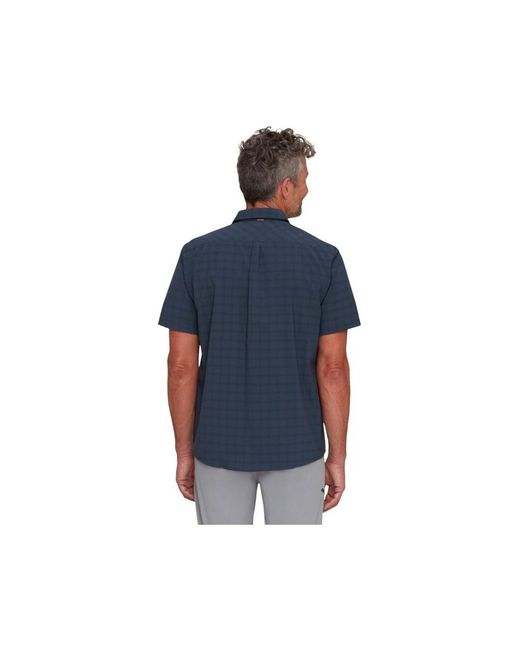 Chemise 1015014715975 Mammut pour homme en coloris Blue