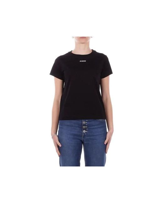 T-Shirts Pinko en coloris Black